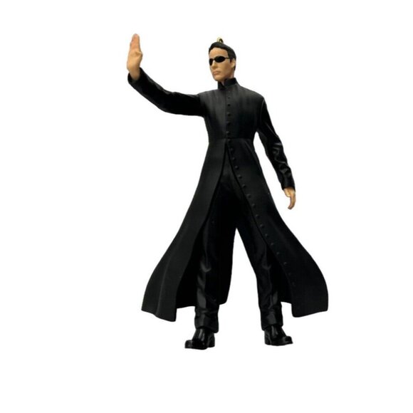 2022 Hallmark Keepsake Ornament NEO The Matrix Movie Sci-Fi Dystopian Gift NIB - Picture 4 of 5
